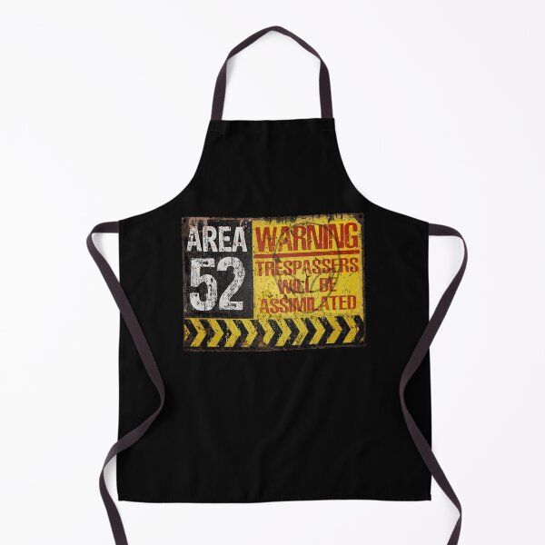 Item preview, AREA 52 Warning Sign designed and sold by PapaSquatch.
