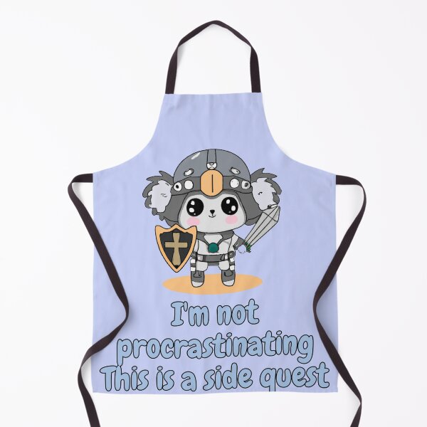 Item preview, Hide - Cute Koala not procrastinating| Side quest | Koala Gift  | Koala lover designed and sold by TheScruffyGoose.
