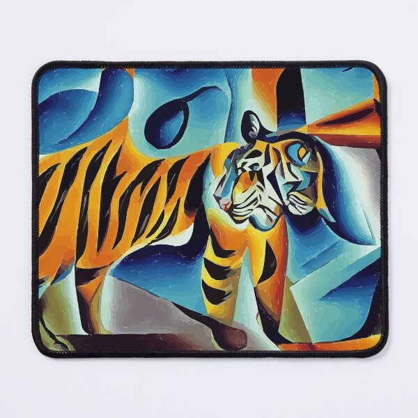 Item preview, Tiger abstract digital art  designed and sold by LordEngy.