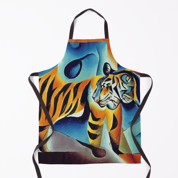 Item preview, Tiger abstract digital art  designed and sold by LordEngy.