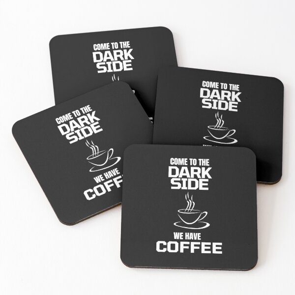 Artikelvorschau, Komm auf die dunkle Seite. Wir haben Kaffee. entworfen und verkauft von BarklesStudio.