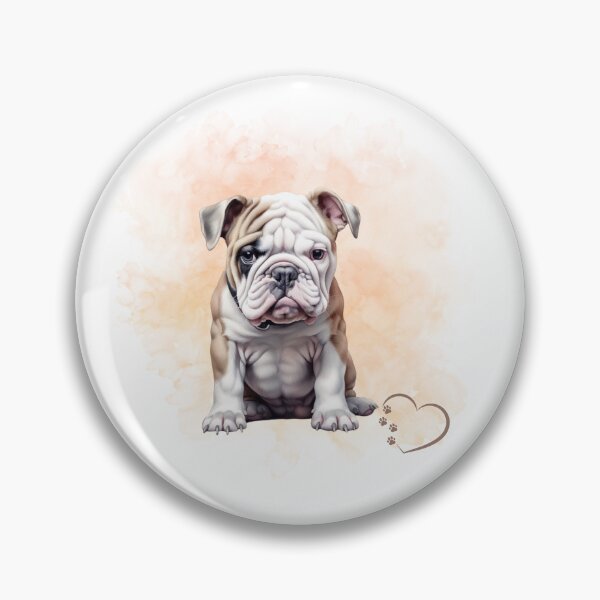 Item preview, The love of the bulldog designed and sold by Stolperkiste.
