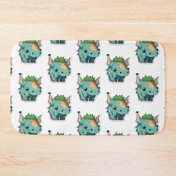Item preview, Bat cross triceratops hybrid cute sticker designed and sold by vasanthrajark.