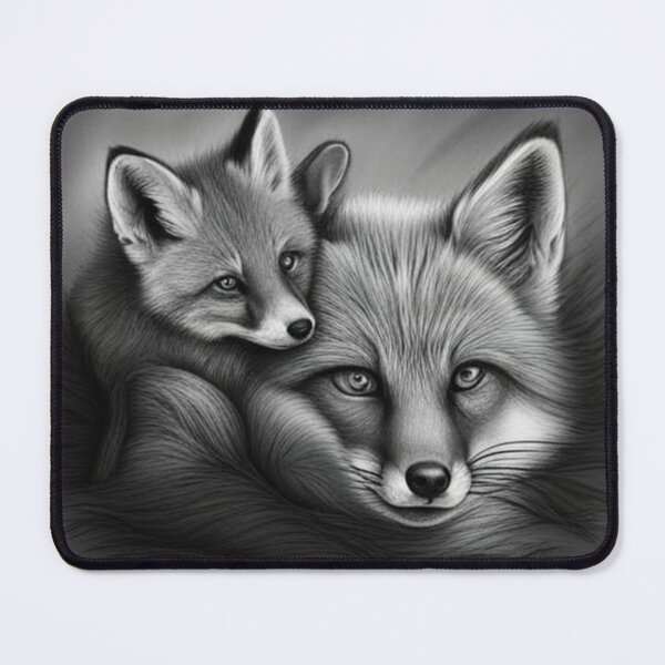 Item preview, Cute Baby And Mommy Fox designed and sold by pat227jc.