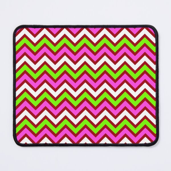 Item preview, Chevron Pattern. Pink Green white color designed and sold by Aetherier.