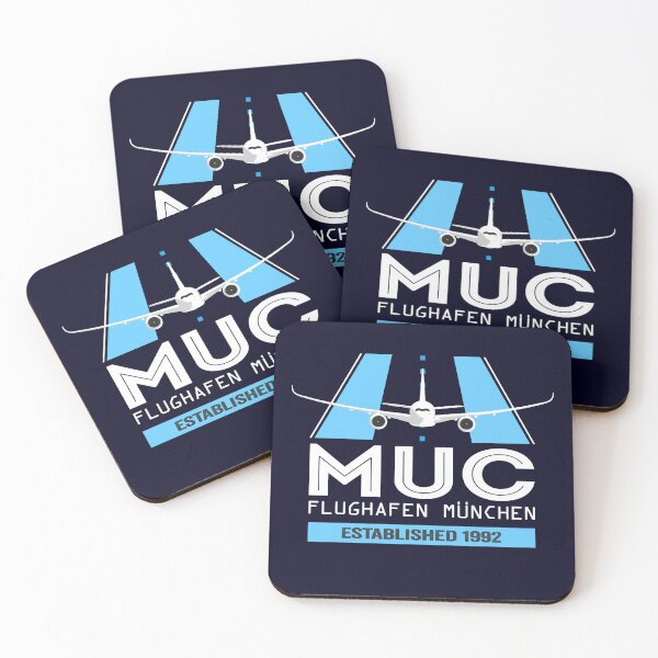 Item preview, MUC Munich Airport Germany - Plane Design designed and sold by FouDeeziner.