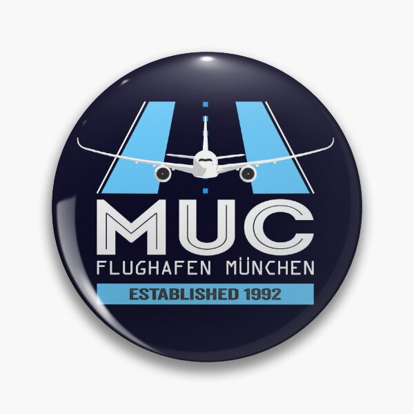 Item preview, MUC Munich Airport Germany - Plane Design designed and sold by FouDeeziner.
