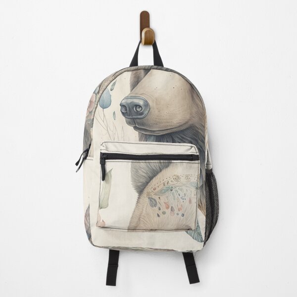 Item preview, AI illustration of a bear in a watercolour style designed and sold by ArtWorkbyAI.