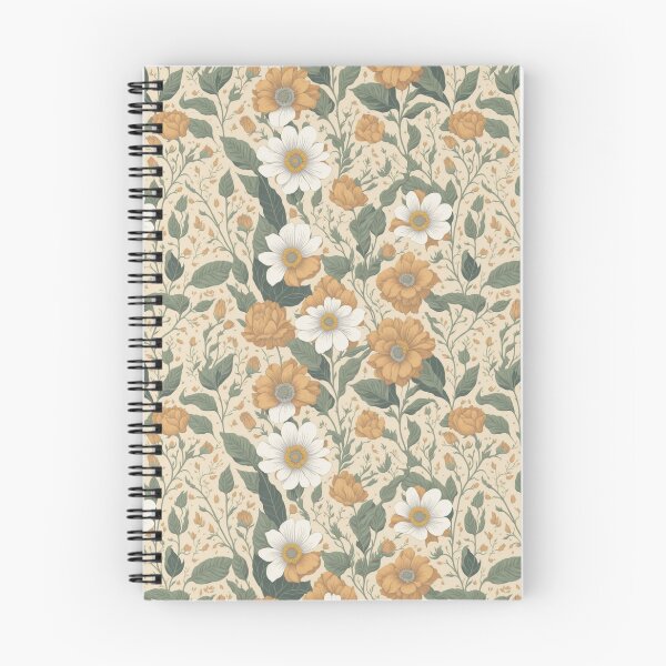 Item preview, Patrón de flor vintage de los años 70 designed and sold by Mostofus.