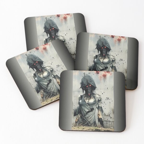 Item preview, Lost Spirits: Apocalyptic Girl Haunts the Wreckage designed and sold by DomStarnini.