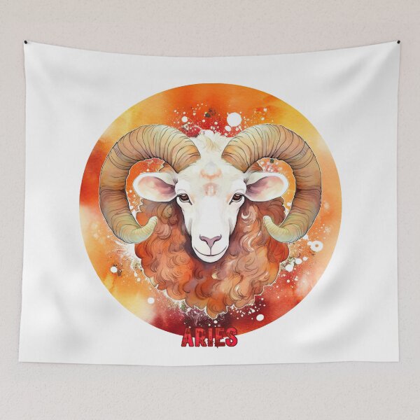 Item preview, White Zodiac - Aries designed and sold by ChromiaTechArt.