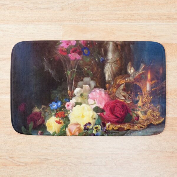 Item preview, Flowers and Jewelry, oil painting  designed and sold by DeVeauDesign.