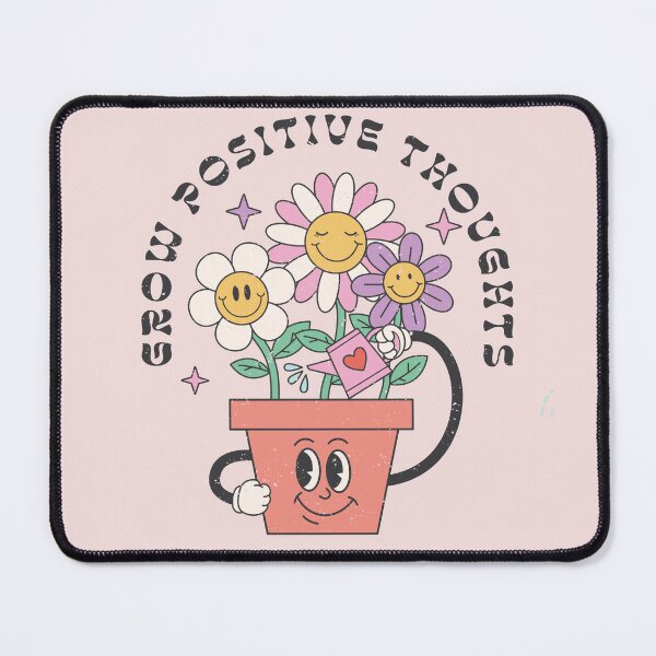 Item preview, Grow positive thoughts retro style designed and sold by Acim0.
