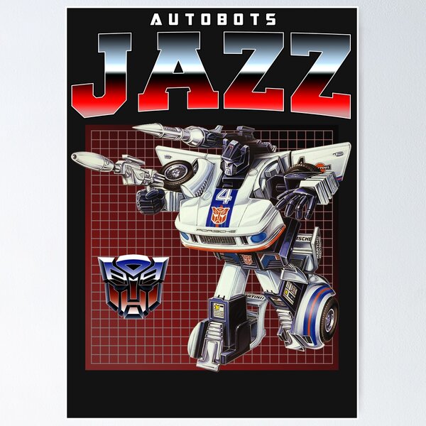 Transformers Cast Optimus Prime Bumblebee Jazz Wall Room Poster - POSTER  20x30