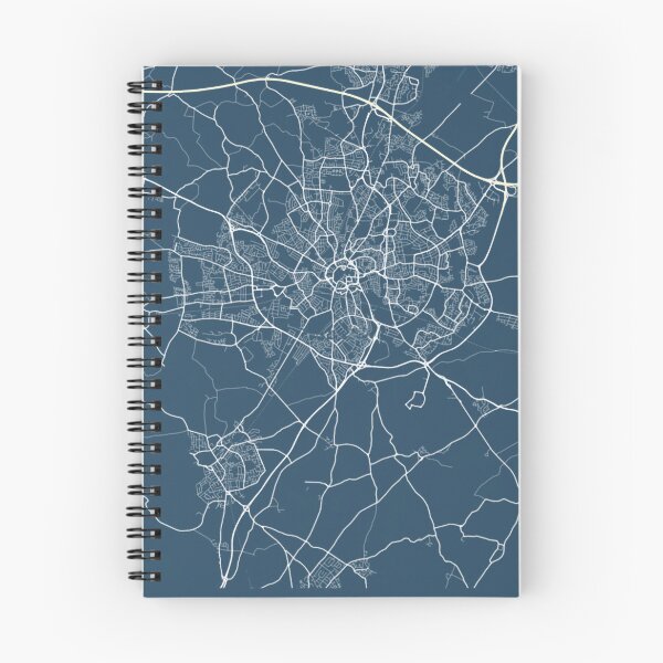 Item preview, Coventry Blueprint Street Map, Coventry Colour Map Prints designed and sold by phimhay23.