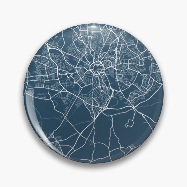 Item preview, Coventry Blueprint Street Map, Coventry Colour Map Prints designed and sold by phimhay23.