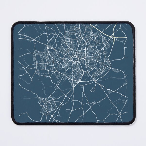 Item preview, Coventry Blueprint Street Map, Coventry Colour Map Prints designed and sold by phimhay23.