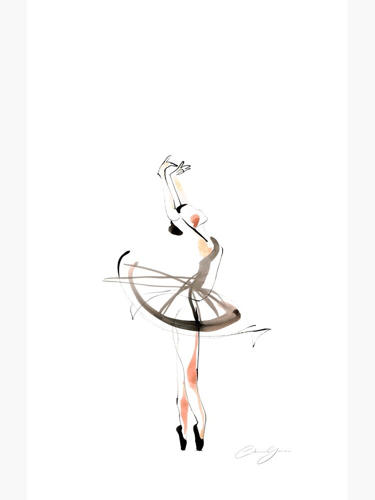 Ballet Dance Drawing by CatarinaGarcia