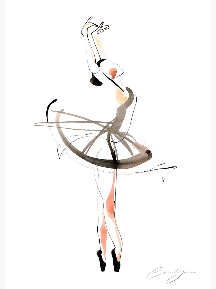 Ballet Dance Drawing by CatarinaGarcia
