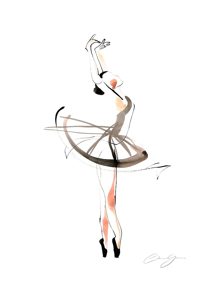 Ballet Dance Drawing by CatarinaGarcia