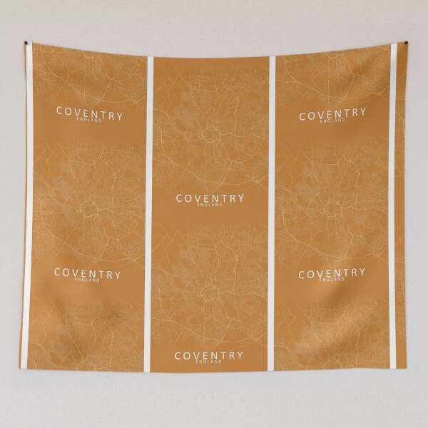 Item preview, Coventry, England, Bronze City Map designed and sold by phimhay23.