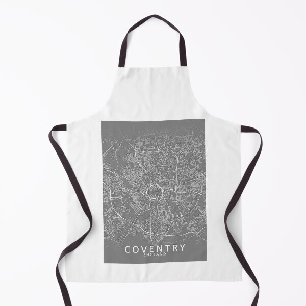 Item preview, Coventry, England, Grey City Map designed and sold by phimhay23.