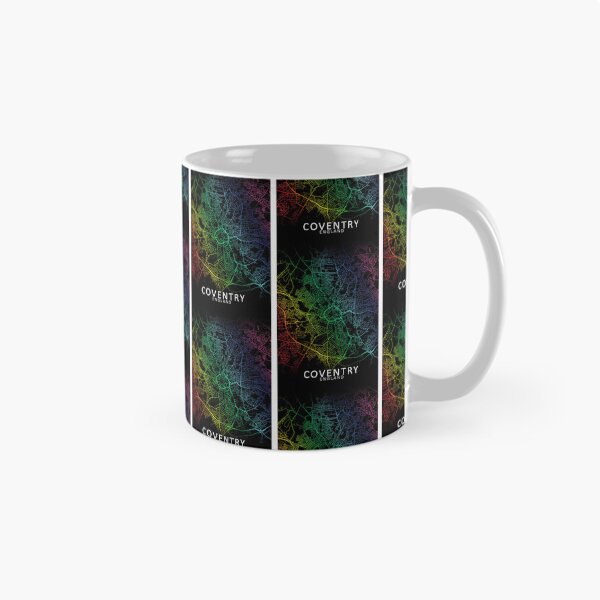 Item preview, Coventry, England, Rainbow City Map designed and sold by phimhay23.