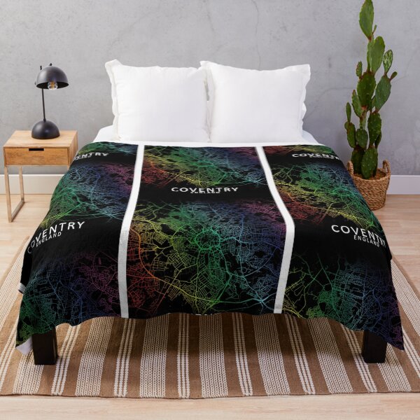 Item preview, Coventry, England, Rainbow City Map designed and sold by phimhay23.