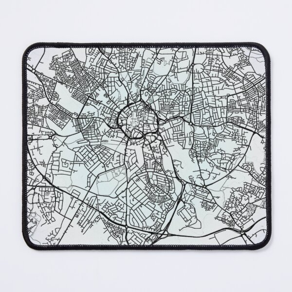 Item preview, Coventry, England, White, City, Map designed and sold by phimhay23.