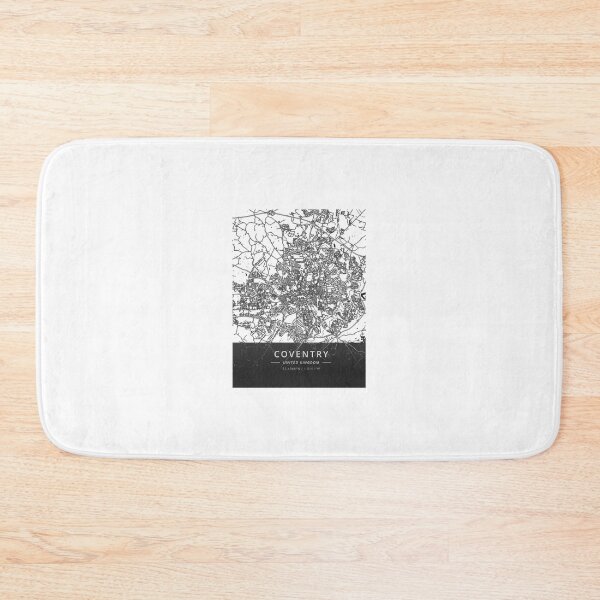 Item preview, Coventry, United Kingdom Dark Map designed and sold by phimhay23.