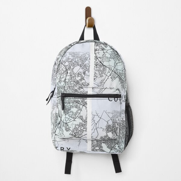 Item preview, Coventry, England, White, City, Map designed and sold by phimhay23.