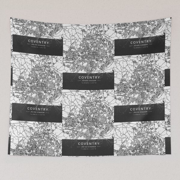 Item preview, Coventry, United Kingdom Dark Map designed and sold by phimhay23.