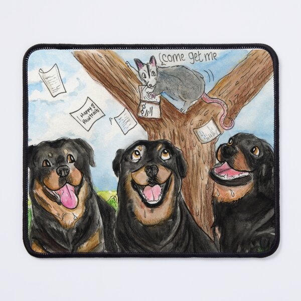 Item preview, Rottweiler club designed and sold by HappyPawtraits.