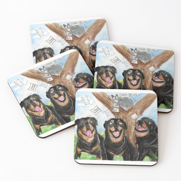 Item preview, Rottweiler club designed and sold by HappyPawtraits.