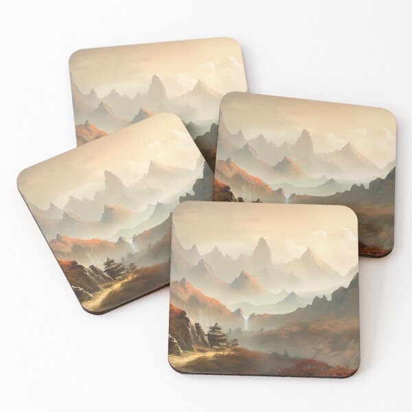 Item preview, Chinese Mountain Landscape designed and sold by NoWayy.