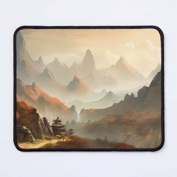 Item preview, Chinese Mountain Landscape designed and sold by NoWayy.