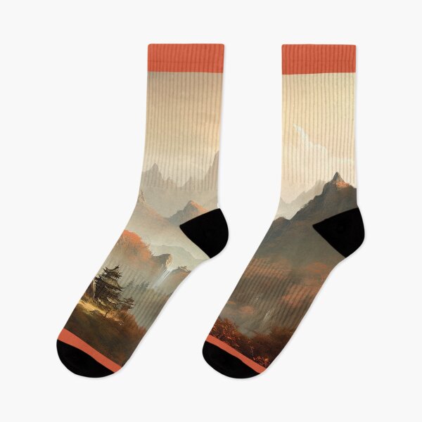 Item preview, Chinese Mountain Landscape designed and sold by NoWayy.