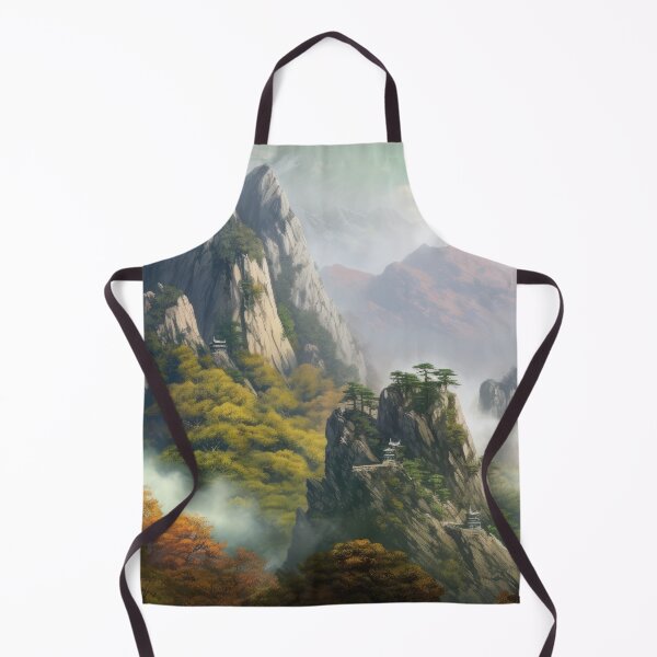 Item preview, Chinese Mountain Landscape in Autumn designed and sold by NoWayy.