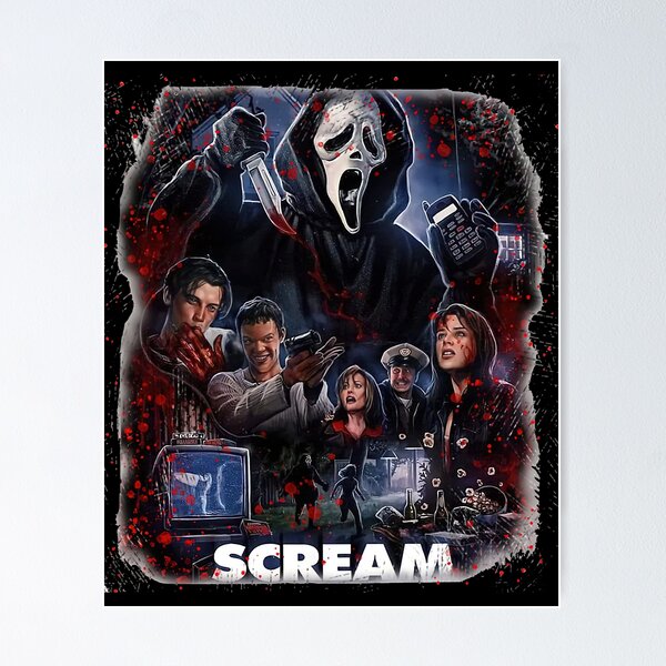 SCREAM VI poster in 2023  Scream movie, Scream movie poster, Terror movies