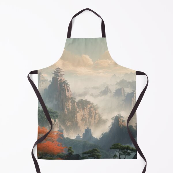 Item preview, Chinese Mountain Landscape in Autumn designed and sold by NoWayy.