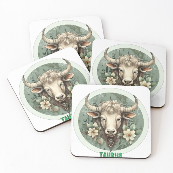 Item preview, White Zodiac - Taurus designed and sold by ChromiaTechArt.