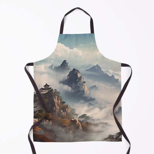 Item preview, Chinese Mountain Landscape in Autumn designed and sold by NoWayy.