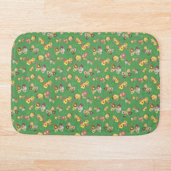 Item preview, Collage butterflies on green designed and sold by Lucinda Kidney.
