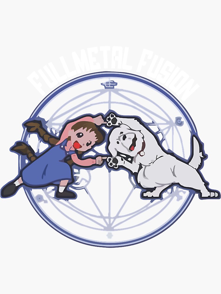 Nina Tucker Dog Filter Meme (Fullmetal Alchemist Brotherhood) Sticker for  Sale by MathildeIsaac