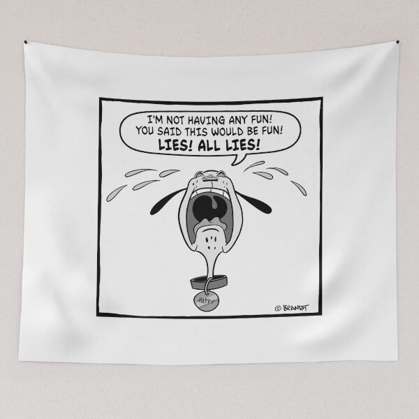 Item preview, Unhappy Puppy Comic Strip Panel Retro 30s Cartoon Rubberhose designed and sold by skullislandprod.