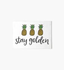 Bleib Golden (Theta) Galeriedruck