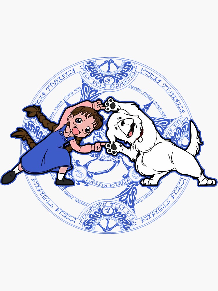 Nina Tucker (Fullmetal Alchemist Brotherhood) Sticker for Sale by  Everglowus