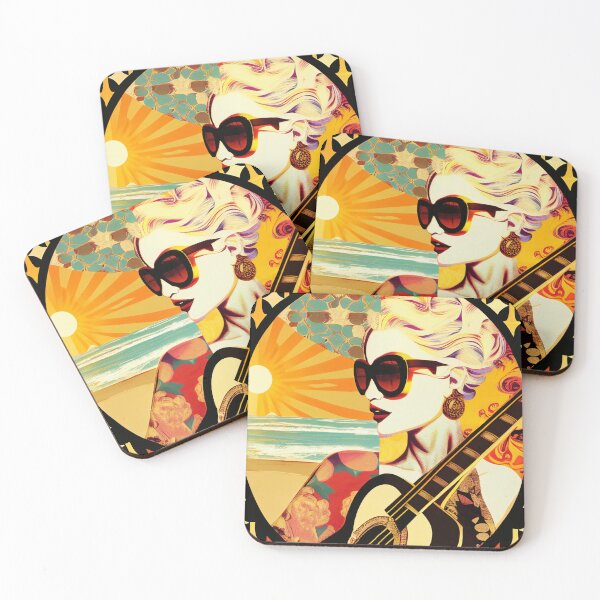 Item preview, Vampire on the beach at sunset designed and sold by SamJanner.