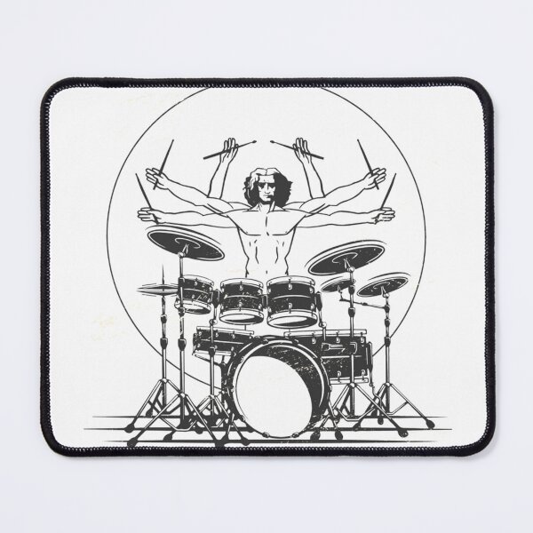 Item preview, Vitruvian Man Drum designed and sold by BoutiqueAndres.