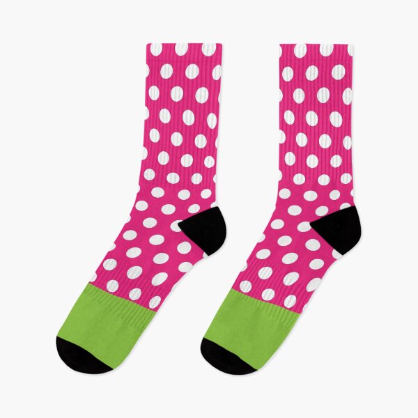Item preview, Rectangles and Polka Dots | Mixed Patterns | Pink and Apple Green designed and sold by rsty11.